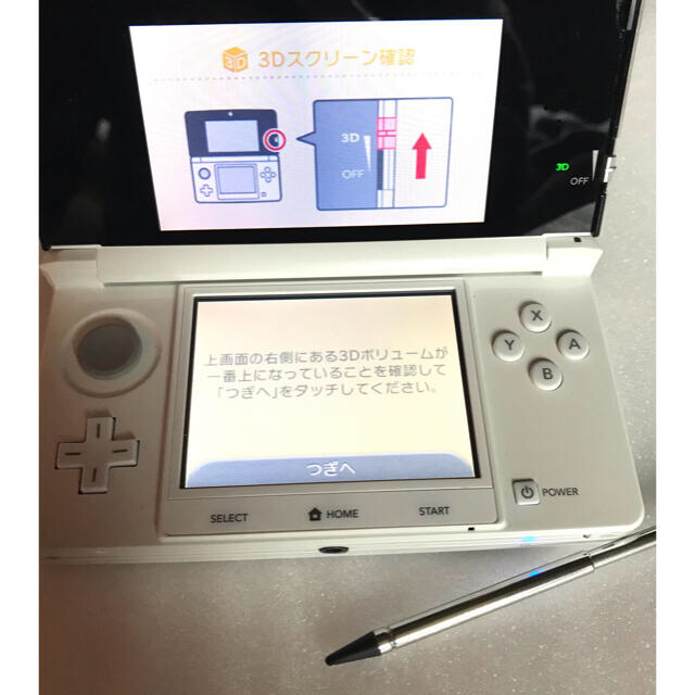 ニンテンドー3DS - Nintendo 3DS 本体 アイスホワイト+おまけの通販 by