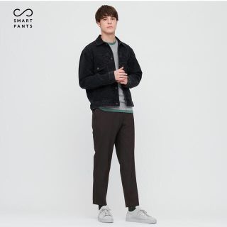 ユニクロ(UNIQLO)の【Maseru様専用】UNIQLO スマートアンクルパンツ　L ブラック(スラックス)