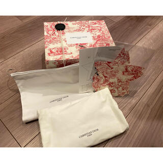 クリスチャンディオール(Christian Dior)のDior ディオール トワルドゥジュイ 限定ボックス 巾着 クッション 折り紙(ラッピング/包装)