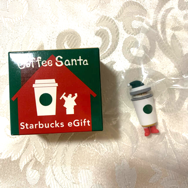 Starbucks Coffee(スターバックスコーヒー)のスターバックスコーヒー サンタ 非売品 クリスマス コーヒーサンタ エンタメ/ホビーのコレクション(ノベルティグッズ)の商品写真