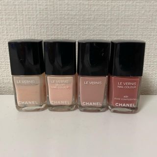 シャネル(CHANEL)のシャネル　ネイルカラー　4点(マニキュア)