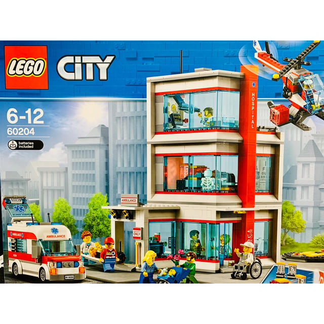 知育玩具レゴ シティ病院60204