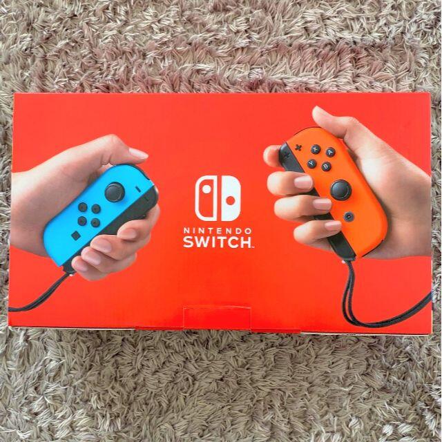 【新品】Nintendo Switch JOY-CON(L)ブルー/(R)レッド