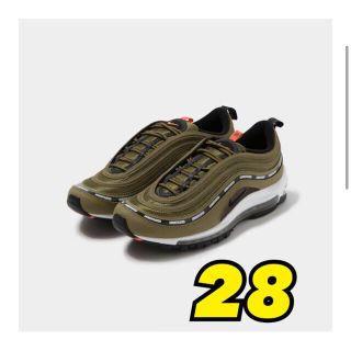 アンディフィーテッド(UNDEFEATED)のUNDEFEATED × Nike Air Max 97 アンディ97(スニーカー)