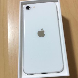 アイフォーン(iPhone)のApple iPhone SE2 64GB SIMフリーバッテリー100%！(スマートフォン本体)