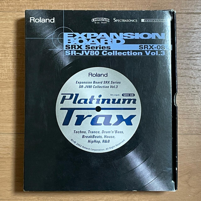 Roland(ローランド)のRoland SRX-08 Platinum Trax 楽器のDTM/DAW(音源モジュール)の商品写真