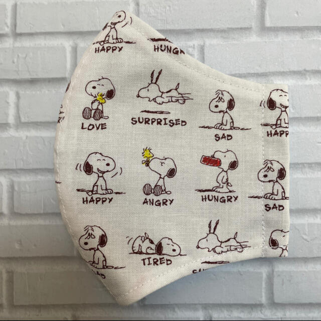 SNOOPY(スヌーピー)のスヌーピー インナーマスク  ハンドメイドのハンドメイド その他(その他)の商品写真