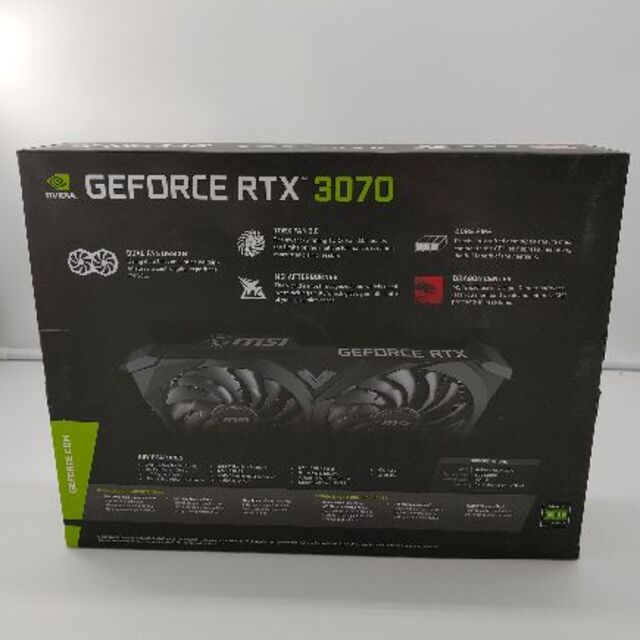 【新品未使用】GeForce RTX 3070 VENTUS 2X OC