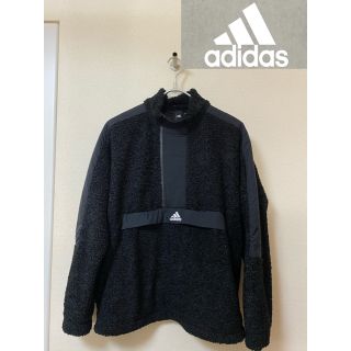 アディダス(adidas)の【大人気 adidas】 フリース 黒 2XL(その他)