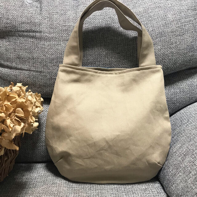 minaperhonen♾bonheurブルー レア ♾ラウンドトートバッグM 1
