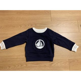 プチバトー(PETIT BATEAU)の【新品タグ付き】プチバトー　トレーナー(Tシャツ/カットソー)