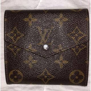 LOUIS VUITTON - ルイヴィトン モノグラム Wホック 財布 ポルトモネ