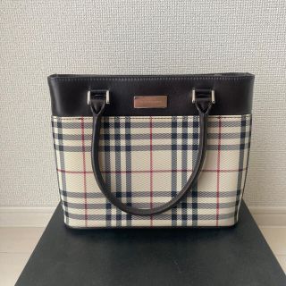 バーバリー(BURBERRY)のBurberry BURBERRY ハンドバッグ バッグ 美品(ハンドバッグ)