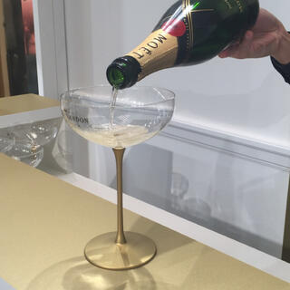 モエエシャンドン １５０周年限定アニバーサリーゴールド グラス付き