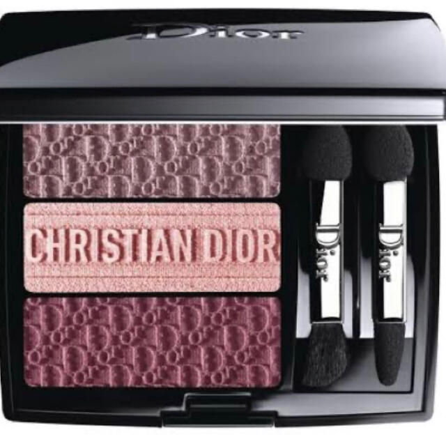 Christian Dior(クリスチャンディオール)の【限定】Diorトリオブリックパレット 853 ローズキャンパス コスメ/美容のベースメイク/化粧品(アイシャドウ)の商品写真