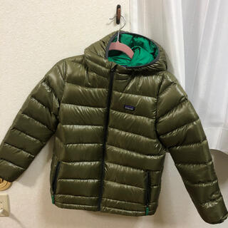 パタゴニア(patagonia)のpatagonia ボーイズ　ハイロフトダウンフーディ　L(ジャケット/上着)