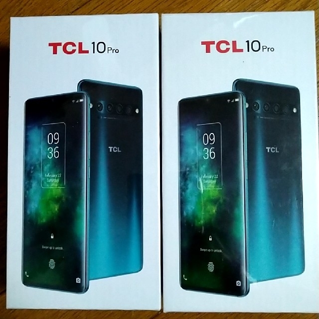 新品未開封　TCL 10 Pro SIMフリー