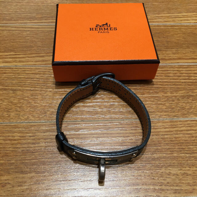 エルメス　HERMES ケリーブレスレット　ブラック（91013806）