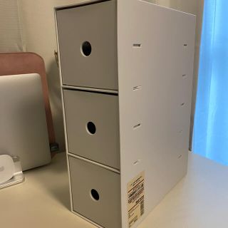 ムジルシリョウヒン(MUJI (無印良品))の※値下げしました！ポリプロピレン小物収納ボックス(3段)(ケース/ボックス)