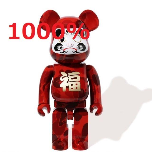 NEW YEAR BAPE BE@RBRICK 達磨 1000%