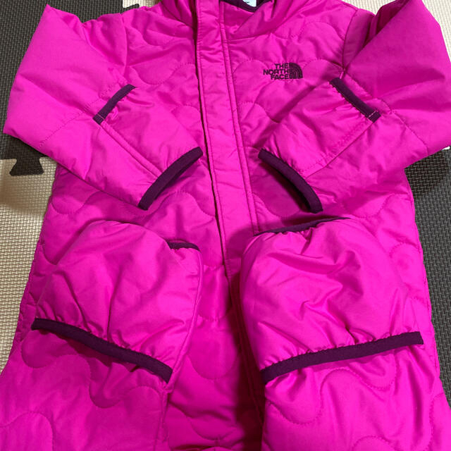 THE NORTH FACE(ザノースフェイス)のザノースフェイス　ジャンプスーツ キッズ/ベビー/マタニティのベビー服(~85cm)(カバーオール)の商品写真