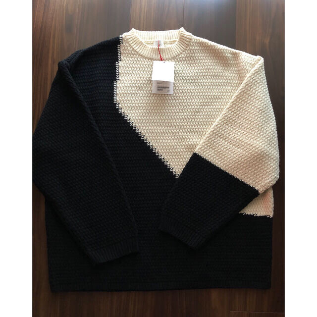 BEAUTY&YOUTH UNITED ARROWS(ビューティアンドユースユナイテッドアローズ)のroku 6 ロク　BICOLOR KNIT PULLOVER/ニット レディースのトップス(ニット/セーター)の商品写真