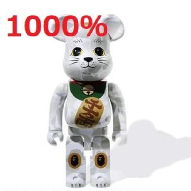 NEW YEAR BAPE BE@RBRICK 招き猫 1000%