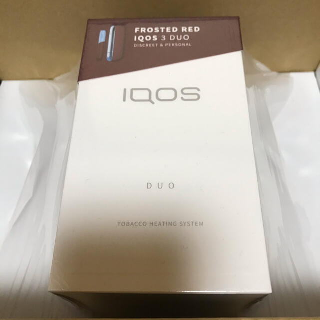 [新品] IQOS3 DUO フロステッドレッド