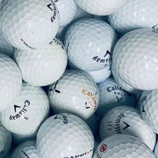 キャロウェイ(Callaway)の★ロストボール キャロウェイ 各種 ホワイト 50球 AB(その他)