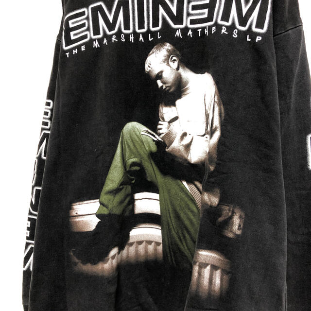 激レア vintage 古着 EMINEM エミネム スウェット ロンT メンズのトップス(Tシャツ/カットソー(七分/長袖))の商品写真