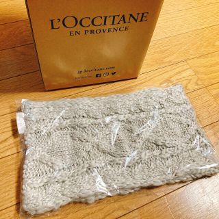 ロクシタン(L'OCCITANE)の【ダイナ様専用】ロクシタン　ケーブル編みネックウォーマー(マフラー/ショール)