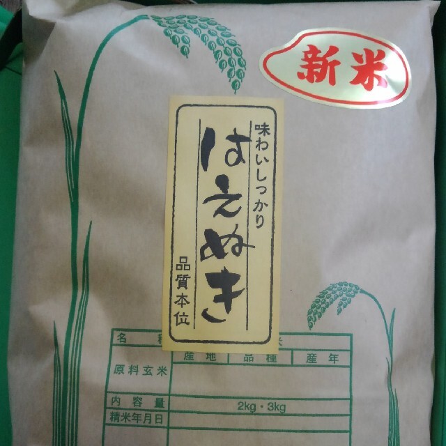 kocha｜ラクマ　山形県産はえぬき　無洗米の通販　3kg　by