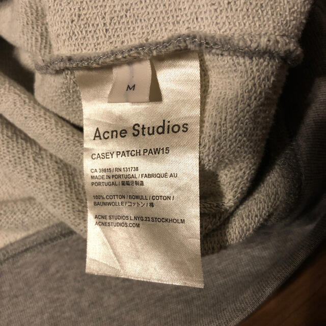 ACNE(アクネ)のACNE STUDIOS Casey Patch PAW15 トレーナーM メンズのトップス(スウェット)の商品写真