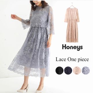 ハニーズ レースワンピースの通販 79点 | HONEYSを買うならラクマ