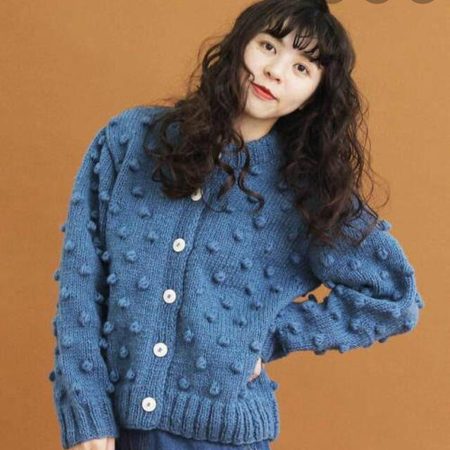 Dot&Stripes CHILDWOMAN - ポップコーンネパールニット Dot&Stripes CHILDWOMAN - ポップコーンネパールニット