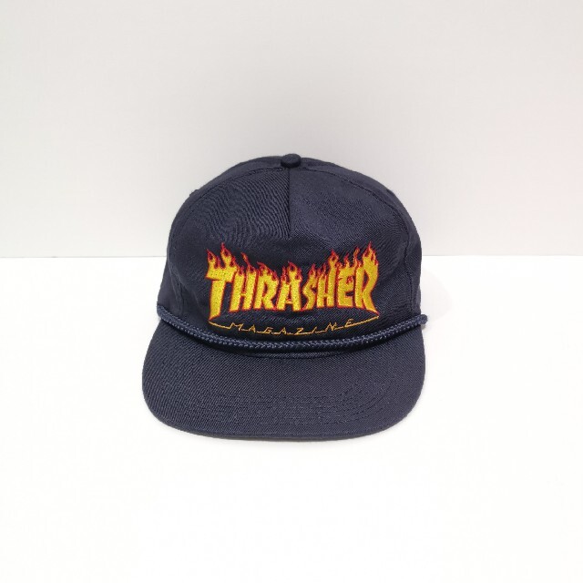 90s スラッシャー THRASHER キャップ CAP FLAME USA製帽子