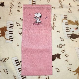 スヌーピー(SNOOPY)のトイレペーパーホルダーカバー(SNOOPY) ピンク(その他)