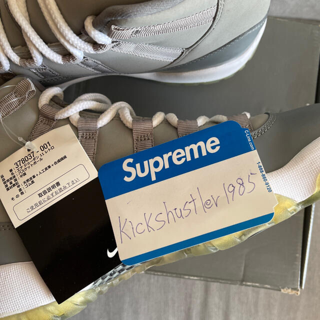 新品未使用 Air Jordan 11 Cool Grey 2010 2