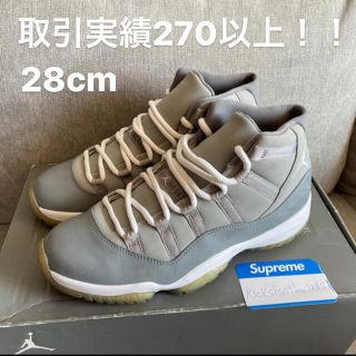 ナイキ(NIKE)の新品未使用 Air Jordan 11 Cool Grey 2010(スニーカー)