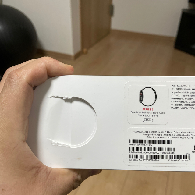 Apple Watch 6 セルラーモデル44ミリ　ステンレス