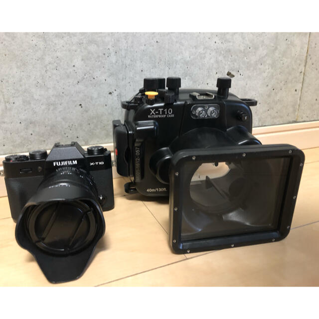 日本初の FUJIFILM x-t10 本体＆ハウジング ミラーレス一眼 - mieda