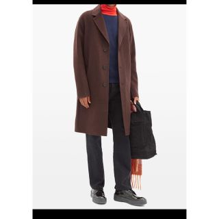 アクネ(ACNE)のAcne studios ダリブラッシュウールオーバーコート 50(チェスターコート)