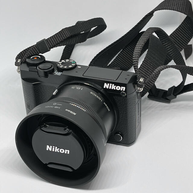 ミラーレス一眼 Nikon1 J5 ダブルレンズキット ブラック J5WLKBK