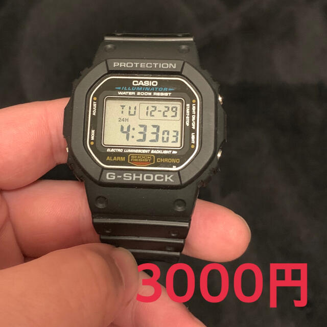 正規品　カシオ　G-SHOCK 腕時計　ブラック　DW-5600E