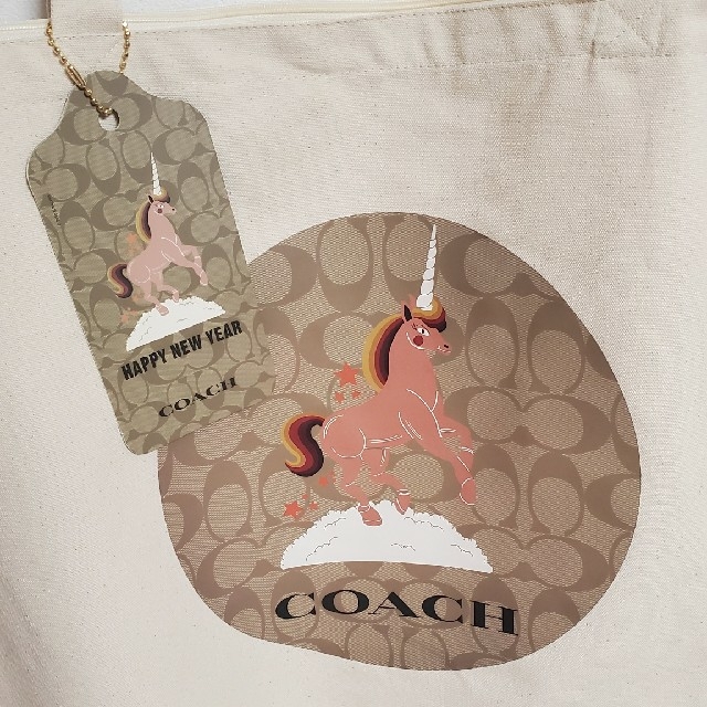 COACH(コーチ)の【アゲハ様専用】COACH2021福袋　ユニコーントートバッグ レディースのバッグ(トートバッグ)の商品写真