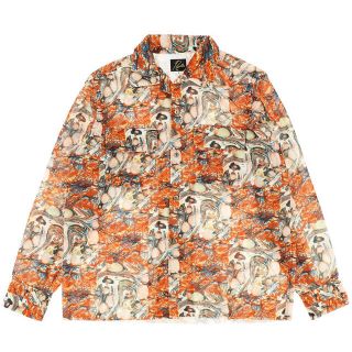 ニードルス(Needles)のNeedles 2020aw ニードルズ CLASSIC SHIRT オレンジ(シャツ)