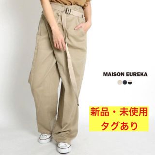 ビューティアンドユースユナイテッドアローズ(BEAUTY&YOUTH UNITED ARROWS)の★最終お値下げ★メゾンエウレカ MAISON EUREKA チノパン ベージュ(チノパン)