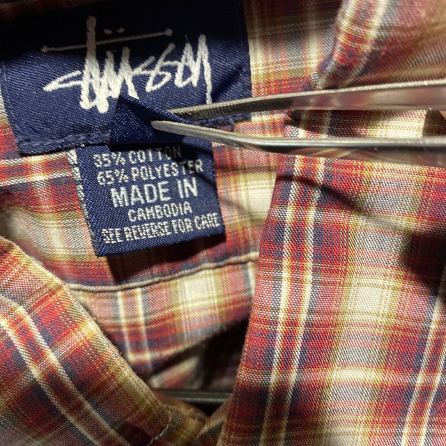 STUSSY(ステューシー)のステューシー　チェックシャツ メンズのトップス(シャツ)の商品写真