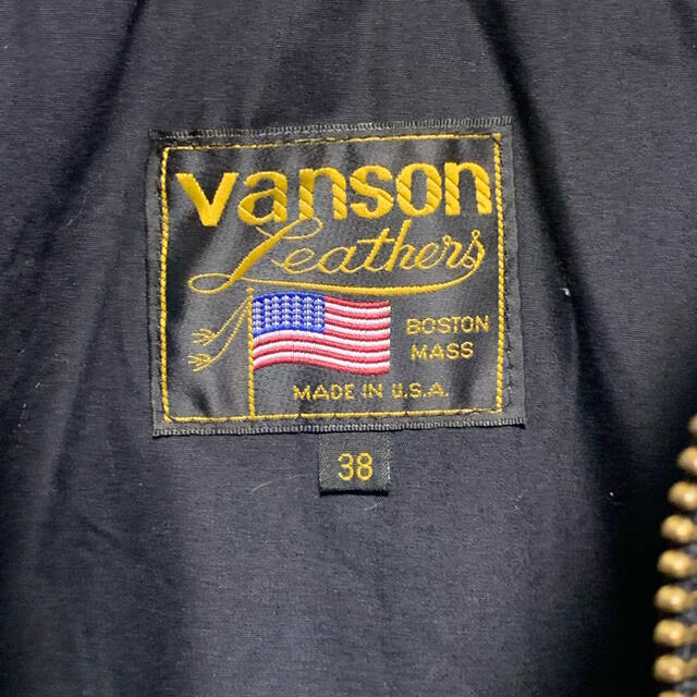 vanson シングルレザージャケット 2