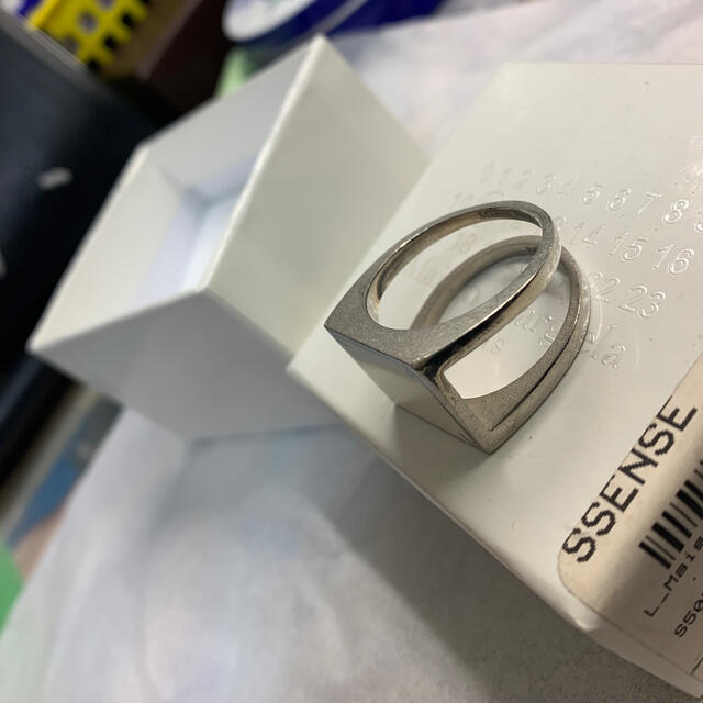 Maison Martin Margiela(マルタンマルジェラ)のMaison Margiela silver925 ring 21号 メンズのアクセサリー(リング(指輪))の商品写真